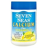 Seven Seas Calcium Plus Vitamin D Lemon Flavour 30 Chewable Tablets
