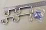 A&F Rod Decor -Heavy Duty Double Curtain Rod Brackets -satin nickel