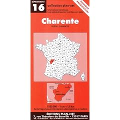 Carte routi�re : Charente