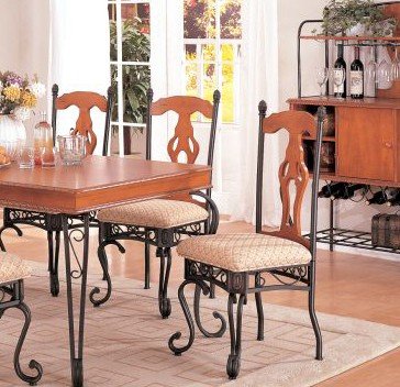 Modern Set Of 2 Dining Chairs