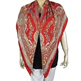 Printed Square Silk Scarf Scarves Dress India