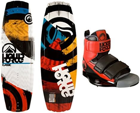 Liquid Force Classic Wakeboard with Domain Bindings (2014)142 Board 1215 Boot