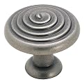 Amerock Divinity II Spiral Knobs 4-pk.- Weathered Nickel