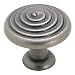 Amerock Divinity II Spiral Knobs 4-pk.- Weathered Nickel