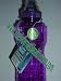 New Wave Purple 1 Liter Eastar BPA Free Water Bottle