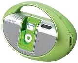 Scott iSX10LG Portable Sound System for iPod with AM/FM Radio - Lime Green