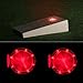 Sandal Sports Cornhole Night LED Lights, (Set of 2) - Red