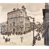 The Old Bull and Darwen Street, Blackburn, by Wilfred Fairclough (Print On Demand)