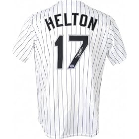 Buy Todd Helton Autographed Colorado Rockies Replica Jersey