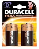 Electronics : 10 of Duracell Duracell Plus D x 2 Alkaline