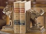 Matriarch Bookends 7h X 5w X 6d Burnished Gold
