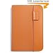 Amazon Lederhülle für Kindle Keyboard mit integrierter Leselampe  (für 15 cm/6 Zoll Display) Orange
