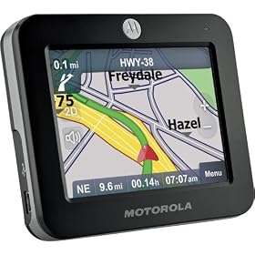 Motorola MOTONAV TN20 3.5-Inch Portable GPS Navigator with Text-to-Speech
