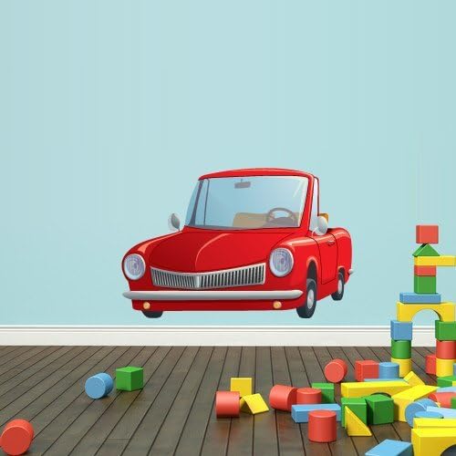 Full Color Wall Vinyl Sticker Decals Decor Art Bedroom Design Mural Kids Nursery Cartoon Car Garage (Col131)
