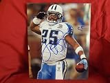 Tennessee Titans Lendale White Autographed 8x10 Photo, Proof Photo of Lendale Signing for Us.