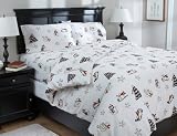 Pike Street 135 Gram Printed Flannel Duvets, Baby Bear