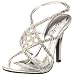Sizzle by Coloriffics Women's Broadway Sandal,Silver,6.5 M  US