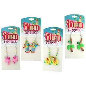 Let's Luau Drop Dangle Earrings