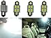 Cutequeen White 200 Lumens 5730 4-smd 31mm(1.25
