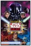 3 (Three) Packs of 2009 Topps Star Wars Galaxy Series 4 Trading Cards Pack Lot (3 Packs - 7 Cards/Pack)