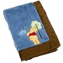 Disney Pooh Up and Away Cuddle Plush Blanket, Blue