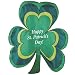 St Patrick's Day Shamrock Decorative House Flag