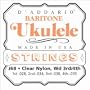 D'Addario J68 Baritone Ukulele Strings