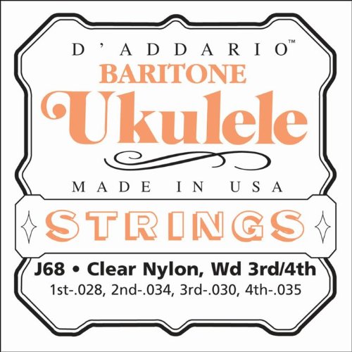 D'Addario J68 Baritone Ukulele Strings