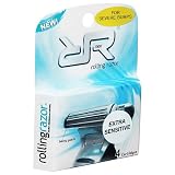 Rolling Razor Mens SEVERE Bump Eliminator Refill Blades 4 Cartridges 51tJpS7e2CL. SL160 Rolling Razor Mens SEVERE Bump Eliminator Refill Blades 4 Cartridges