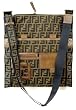 Fendi Brown Nylon Flat Medium Messenger Bag 7VA167-MX7-F0VT4