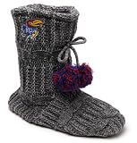 Kansas Jayhawks Women's Knit Fashion Bootie