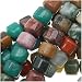 Gemstone Bead Lot Mix 4.5mm Drum Beads/15.5 Inch Strand