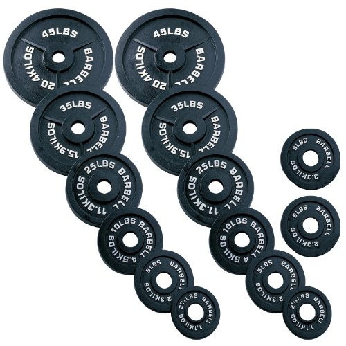 Body Solid OSB255 Cast Olympic Plates