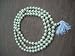 White Pearl Full Mala with Traditional Knots (108+1) Beads for Love & Happiness