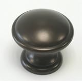 Top Knobs, Dakota - M1224, Rounded Knob in Oil Rubbed Bronze