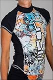 Girls4Sport - Short Sleeve Rashguard (top) (variety of print options)