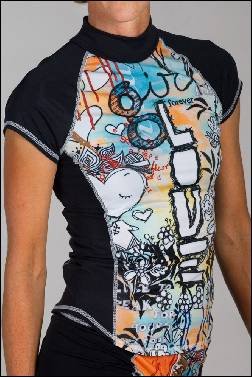 Girls4Sport - Short Sleeve Rashguard (top) (variety of print options)