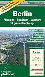 bersichtskarte Berlin. Flanieren - Spazieren - Wandern. 1 : 40.000: Karte von Berlin und Umgebung erstmalig mit dem Gesamtnetz der 20 grnen Hauptwege, ... Spielpltze, Badestellen und Schutzgebiete