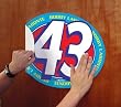 # 43 Bobby Labonte Repositionable Poster 18" x 22.5"
