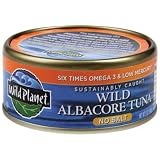 Wild Planet Wild Albacore Tuna Low Mercury No Salt Added (12x5oz)