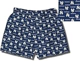 Officially licensed New York Yankees, cotton broadcloth boxer shorts for boys