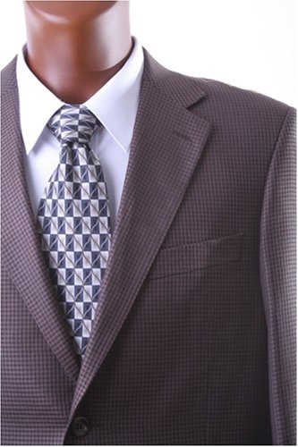 Men's 2 Button Luxury 100% Silk Wool Cashmere Brown Sport Coat, New For The Season!!
