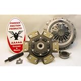 89 Geo Prizm 1.6L Stage 2 Kevlar Clutch Kit by Phoenix Friction Products