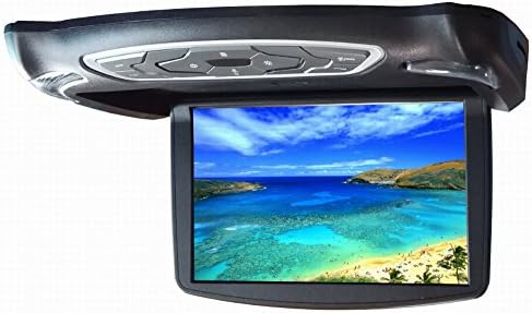 iVecle DV-1018 Roof Monitor with Built-in DVD Player, 10.1-Inch High Resolution Super Slim / LED / HD Display Screen, Built-in IR &amp; FM Transmitter / Loudspeakers, 3 Colors Interchangeable Housing