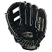 12 Black Double Notched Double-T Web Infield / Outfield Baseball Glove from Markwort - (Worn on Le