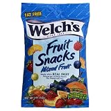 Welch's Fruit Snacks, Mixed Fruit, 5-Ounce Bags (Pack of 12)