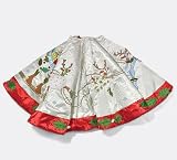 Department 56 Krinkles Dash Away Collection 52 Christmas Tree Skirt #85459