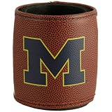 Michigan Wolverines Brown Football Can Koozie