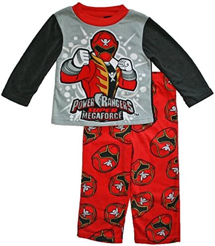 Power Rangers Megaforce Boys Fleece Pajama Set