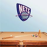 New Jersey Nets Basketball Wall Decal 22" x 22"